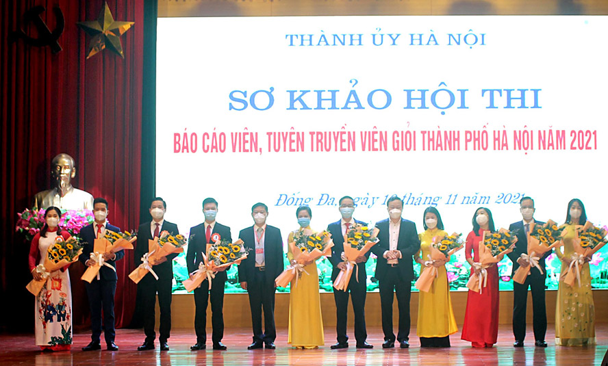 Hà Nội Sơ khảo Hội thi Báo cáo viên, tuyên truyền viên giỏi cấp thành phố